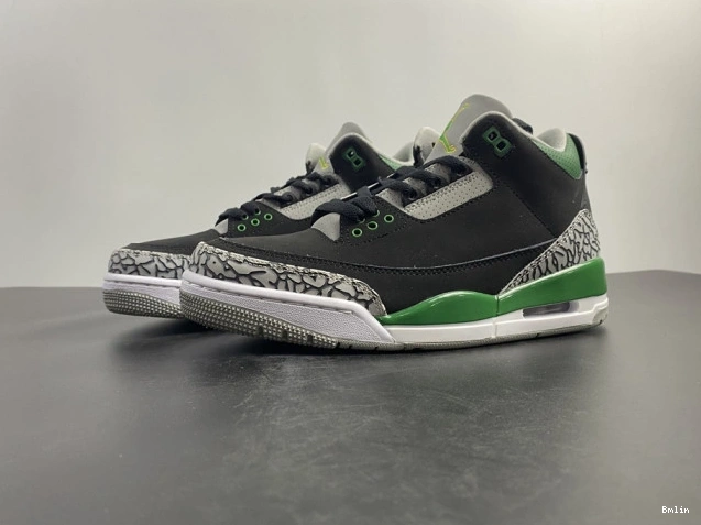 Bmlin Shoes 3 Green Jordan Air CT8532-030 Pine 0812